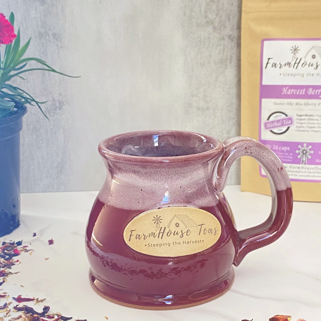 Handcrafted Farmhouse Teas Stoneware Mug