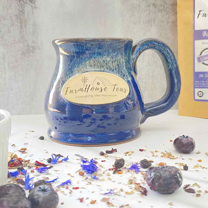 Handcrafted Farmhouse Teas Stoneware Mug