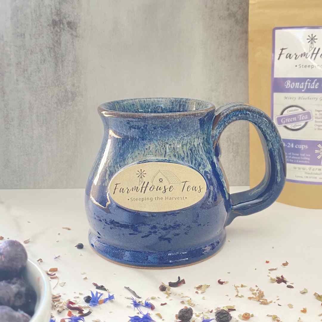 Handcrafted Farmhouse Teas Stoneware Mug