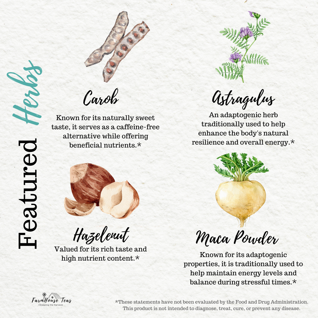 Mountain Hazelnut NOT Coffee® –  Herbal Tea Blend