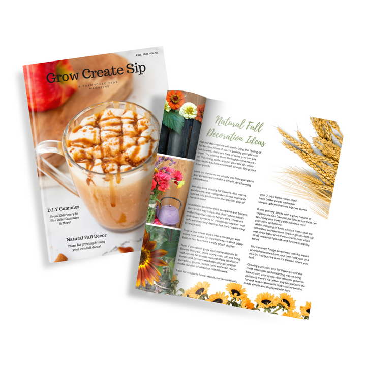 Grow Create Sip Magazine Fall 2025