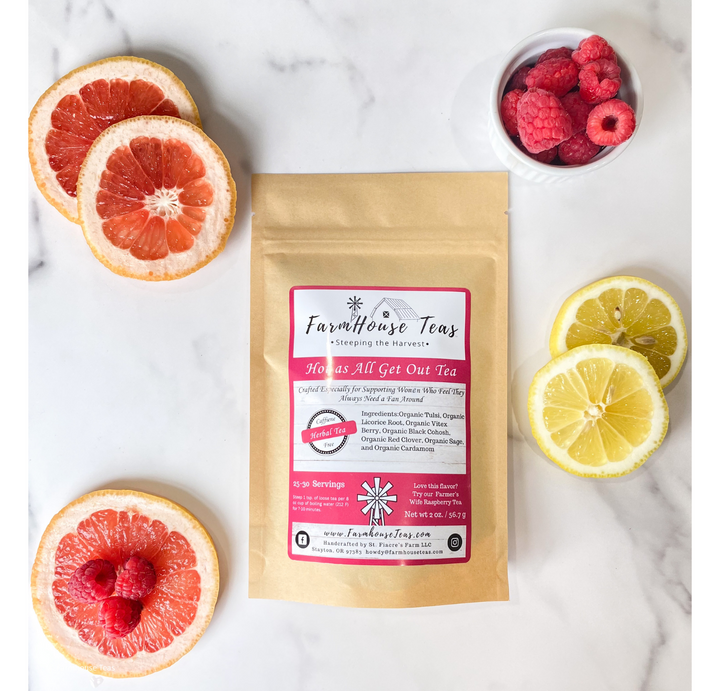 Hot As All Get Out Loose Leaf Tea – Herbal Blend for Women’s Wellnes
