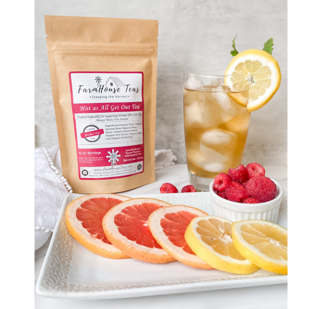 Hot As All Get Out Loose Leaf Tea – Herbal Blend for Women’s Wellnes