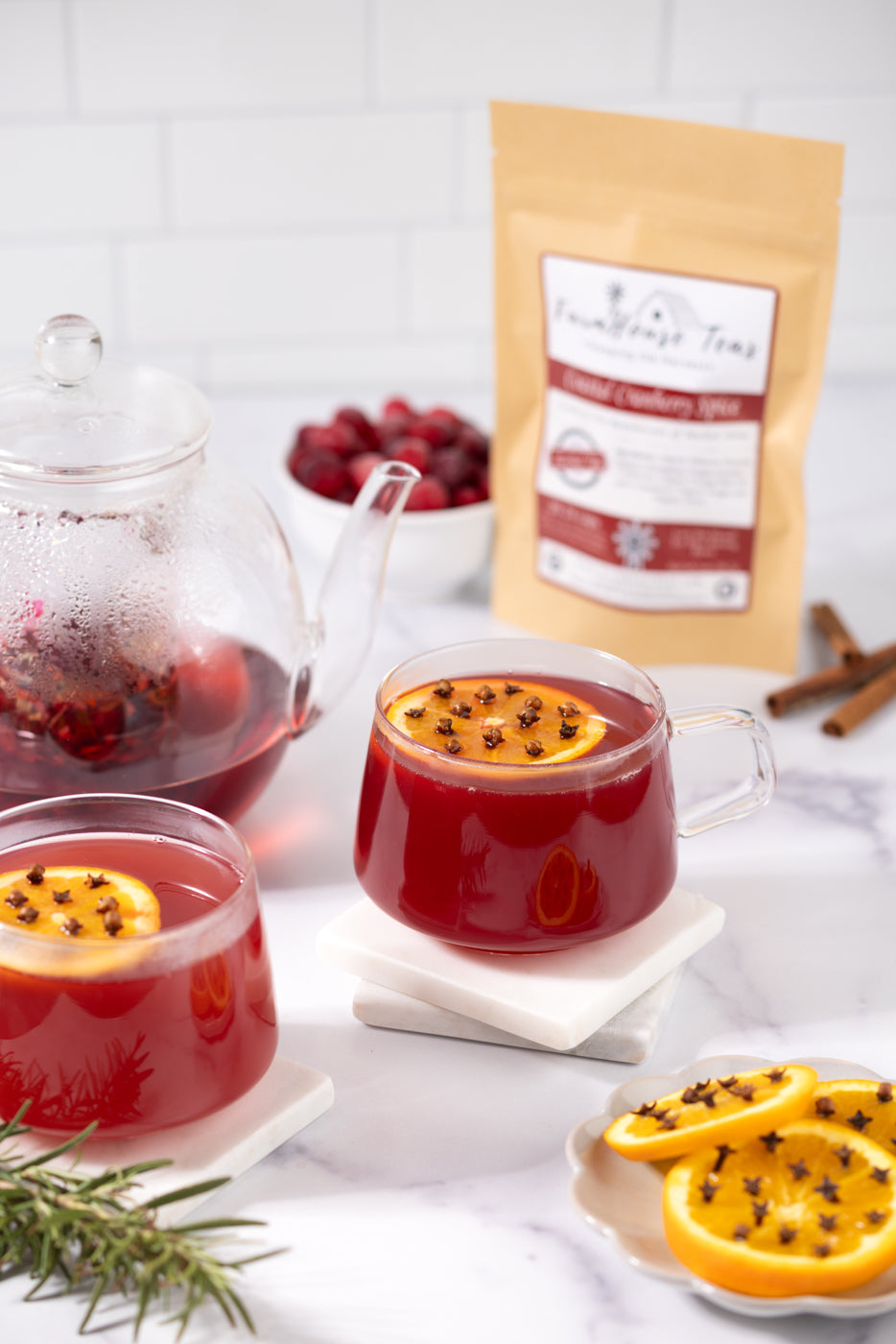 Coastal Cranberry Spice Herbal Tea
