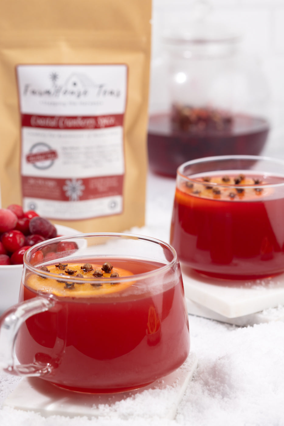 Coastal Cranberry Spice Herbal Tea