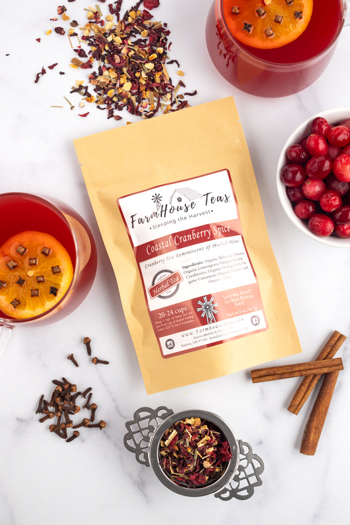 Coastal Cranberry Spice Herbal Tea