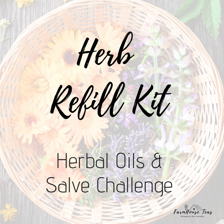 Herbal Oils & Salves Herb Refill Kit