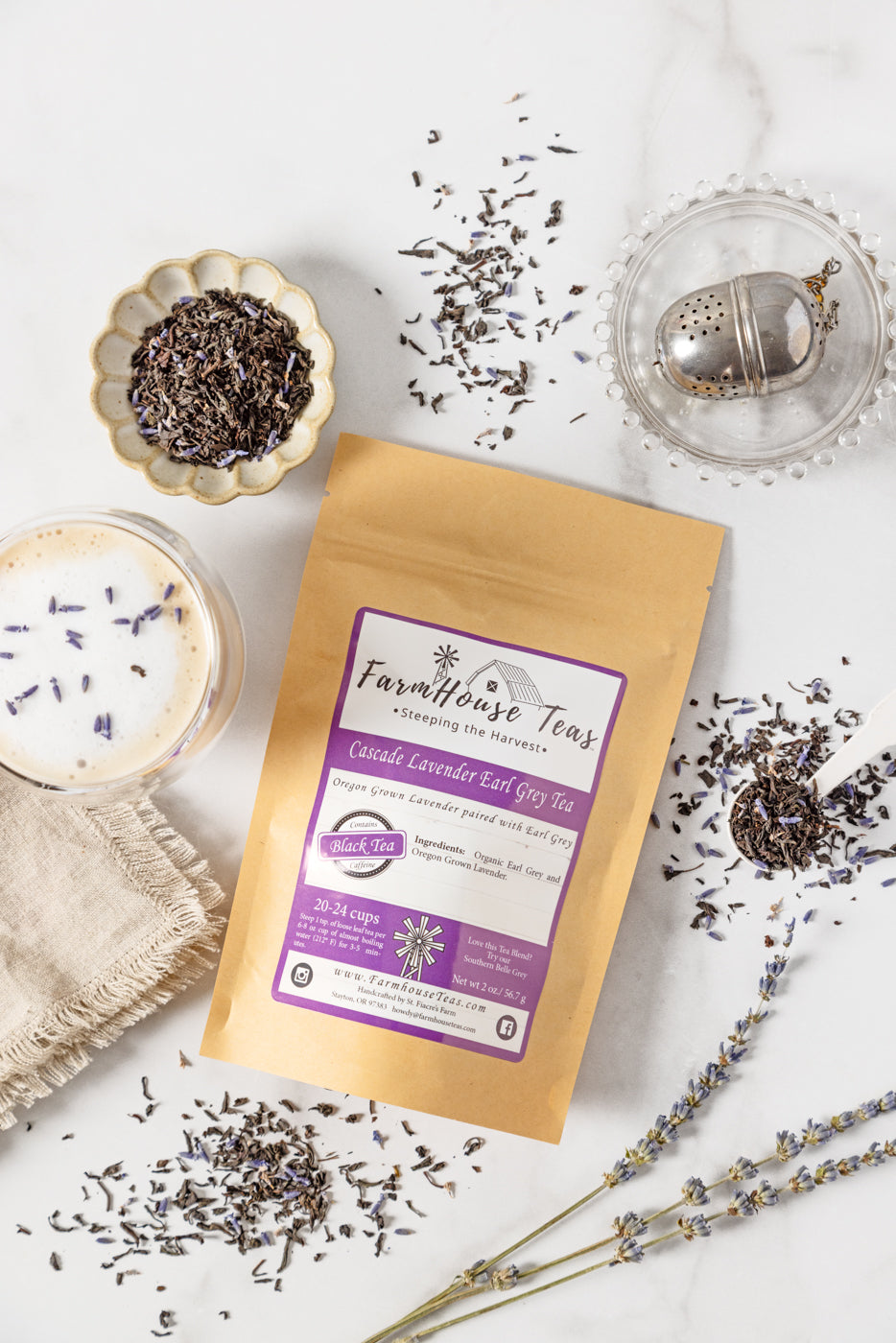Cascade Earl Grey Loose Leaf Tea