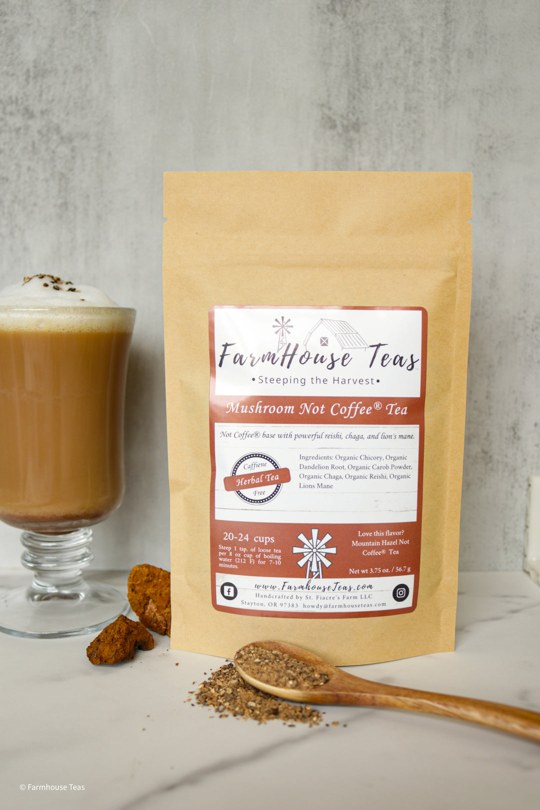 Mushroom NOT Coffee® Herbal Tea