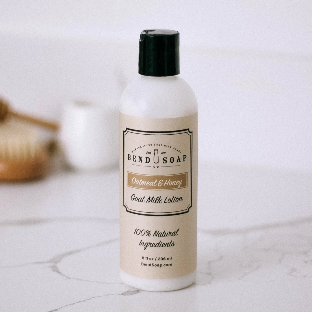 Oatmeal & Honey Goat Milk Lotion | Bend Soap