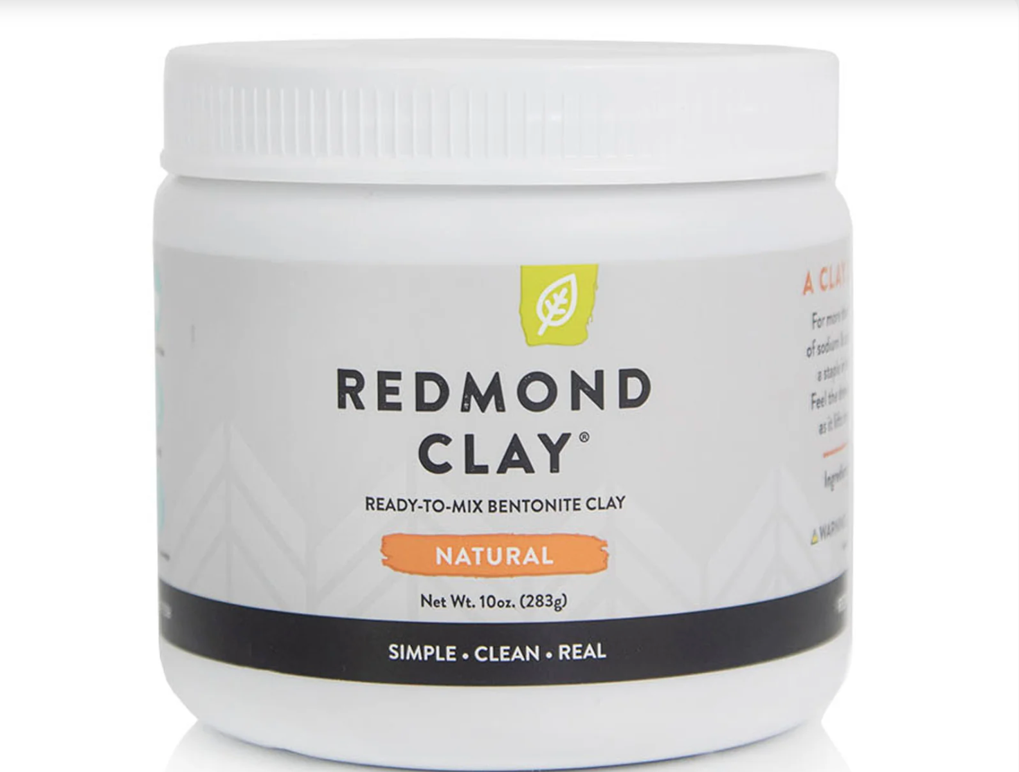 Calcium Bentonite Purifying Facial Clay Singles | California Biology