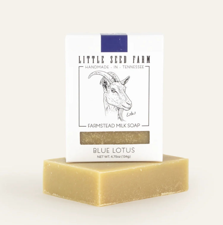 Blue Lotus Bar Soap | Little Seed Farm