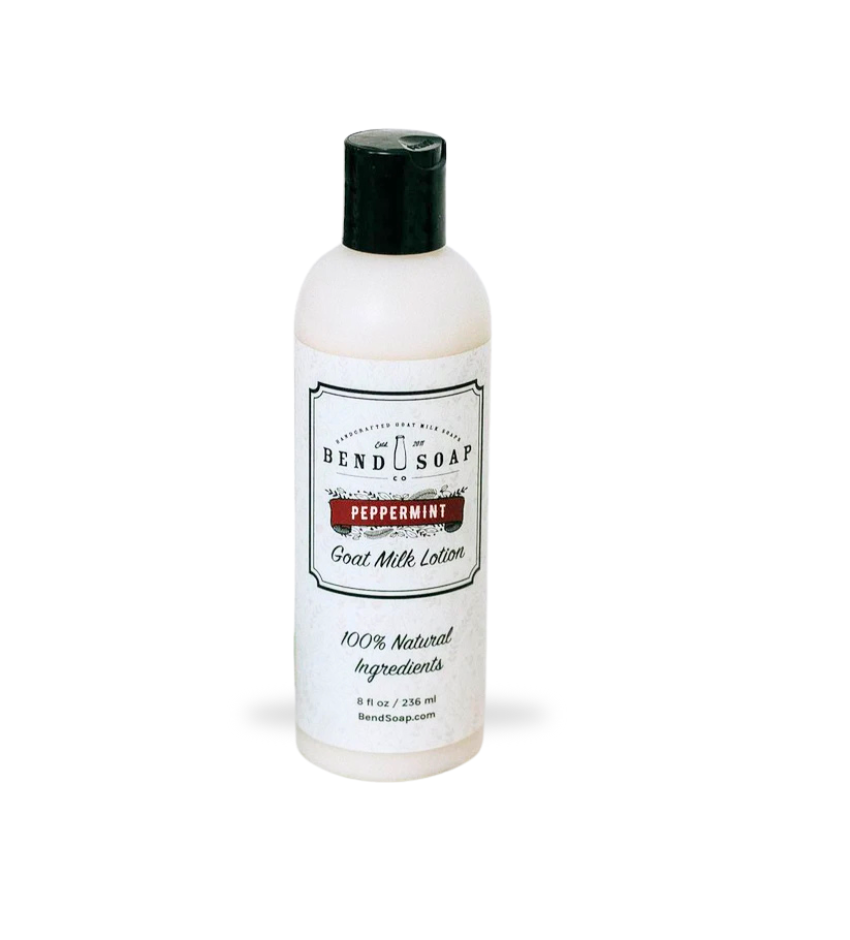 Peppermint Goat Milk Lotion | Bend Soap