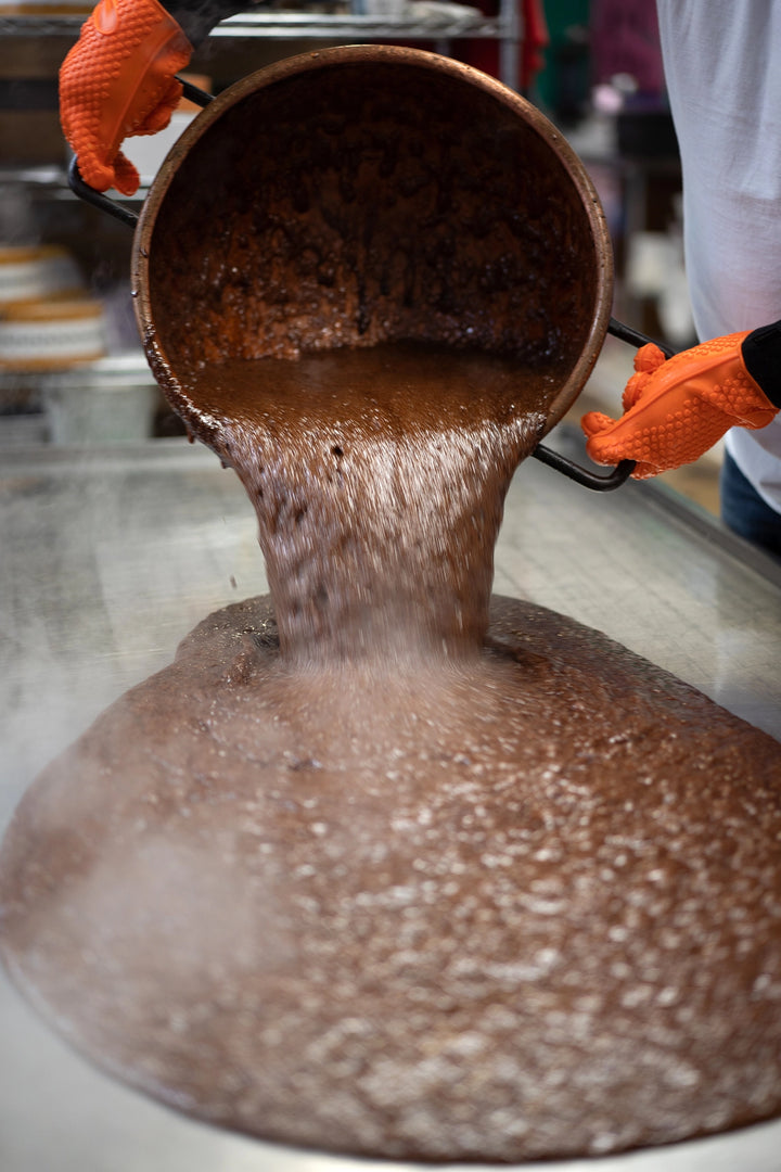 Cocoa Spiced Honey Caramels by  Annnellabees