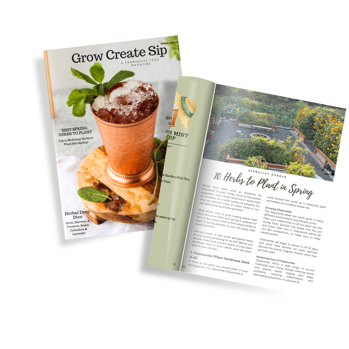 Grow Create Sip Magazine Spring 2024