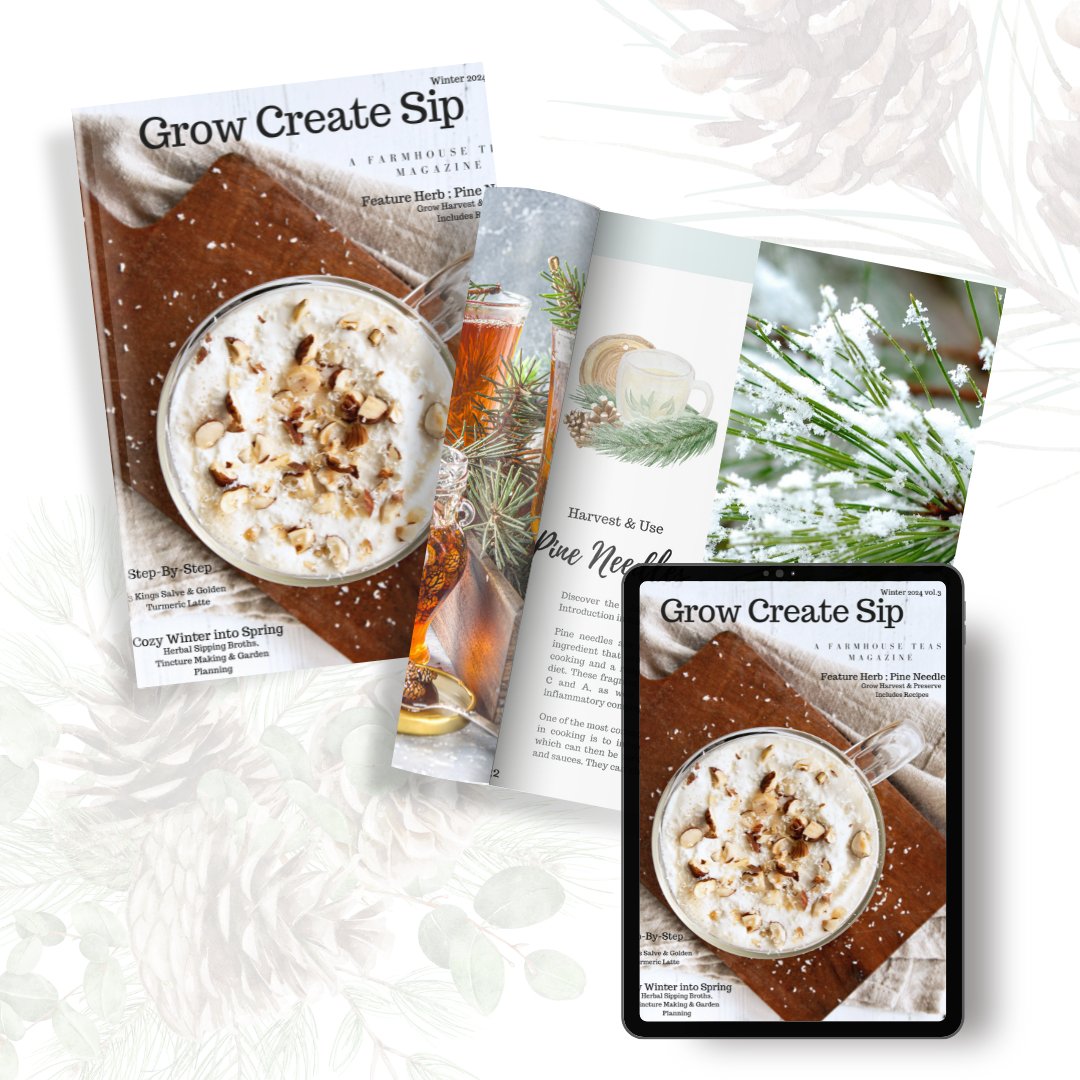 Grow Create Sip Magazine Winter 2024