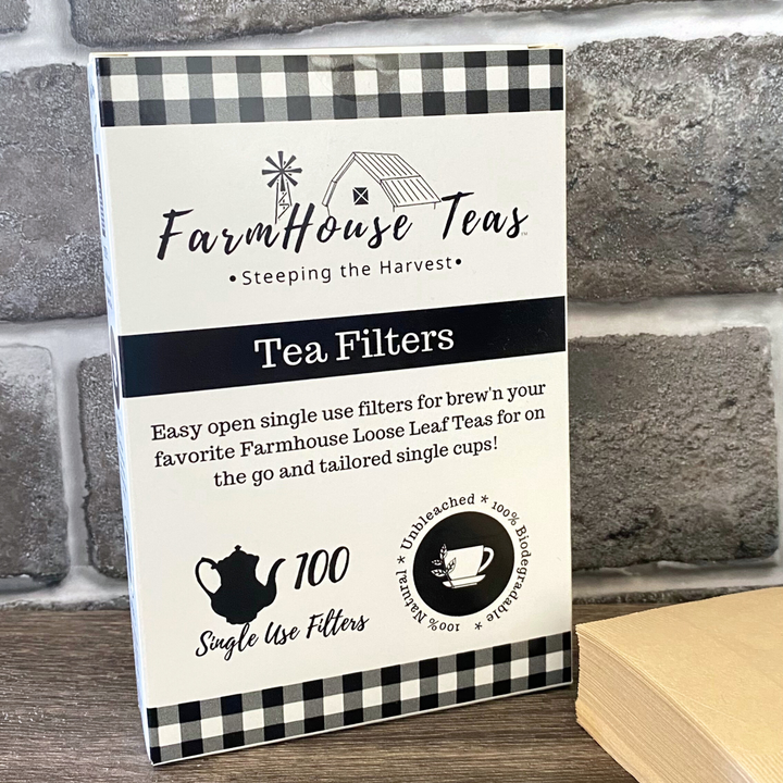 Tea Bags / Paper Filters - 100 PK