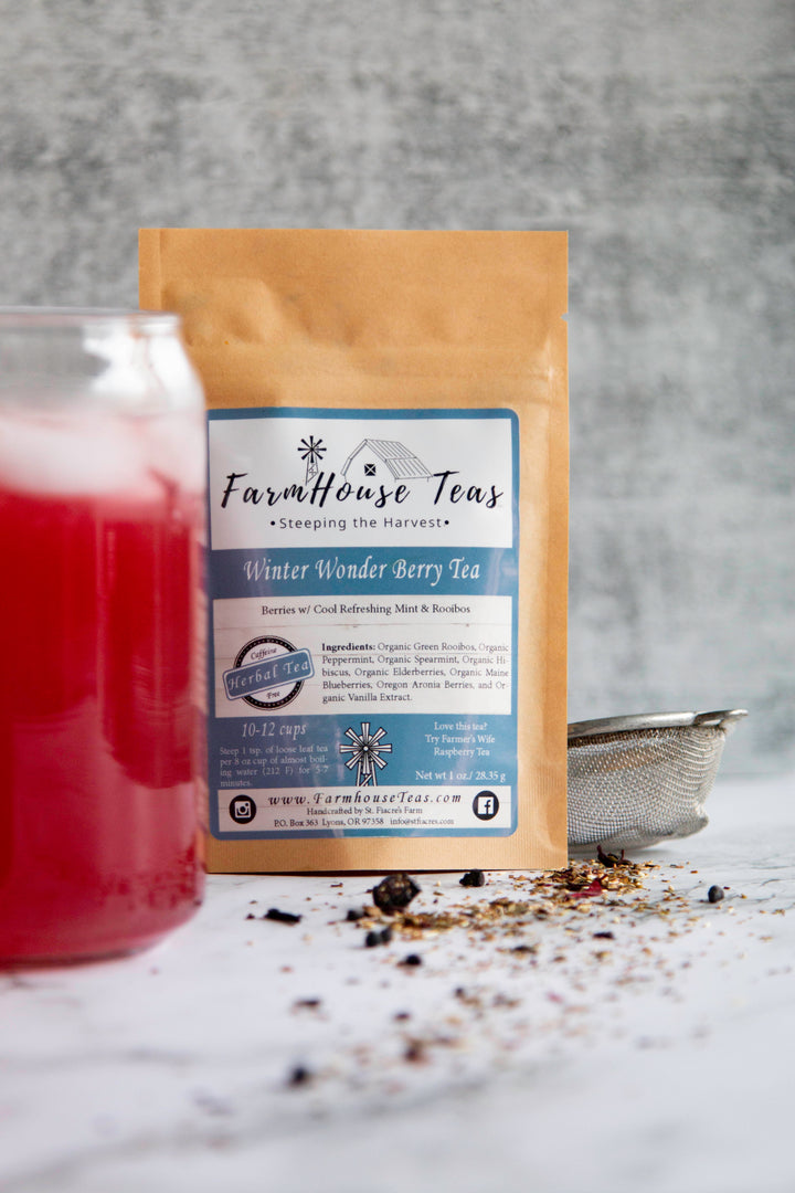Winter Wonder Berry Organic Loose Leaf Tea | SEASONAL - Farmhouse Teas