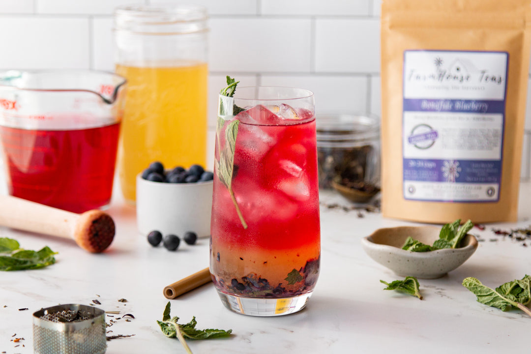 Bonafide Blueberry Green Tea - Farmhouse Teas