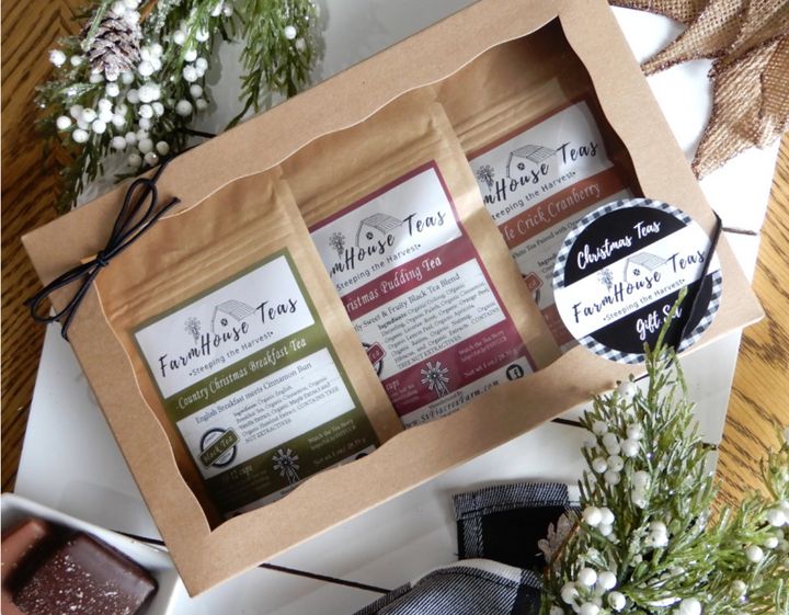 Country Christmas Teas Gift Set - Farmhouse Teas