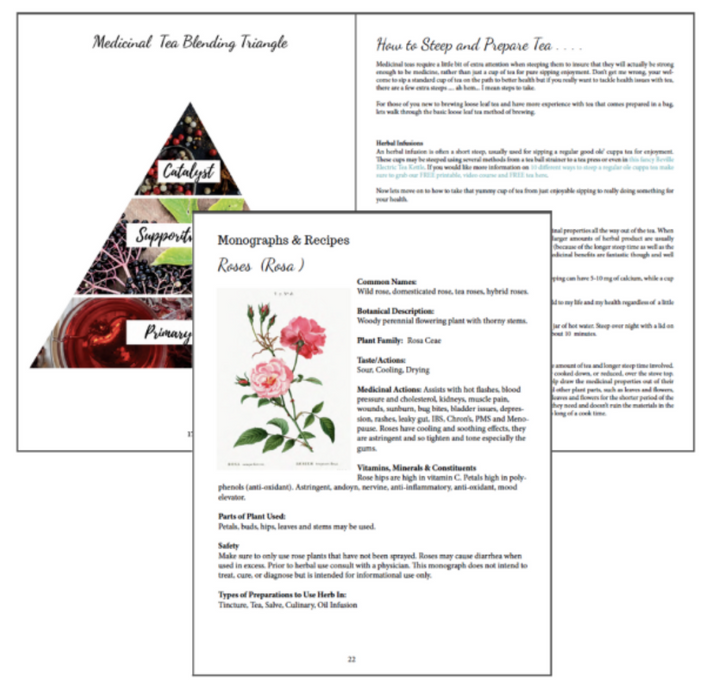 Growing Herbal Teas E-book - Farmhouse Teas