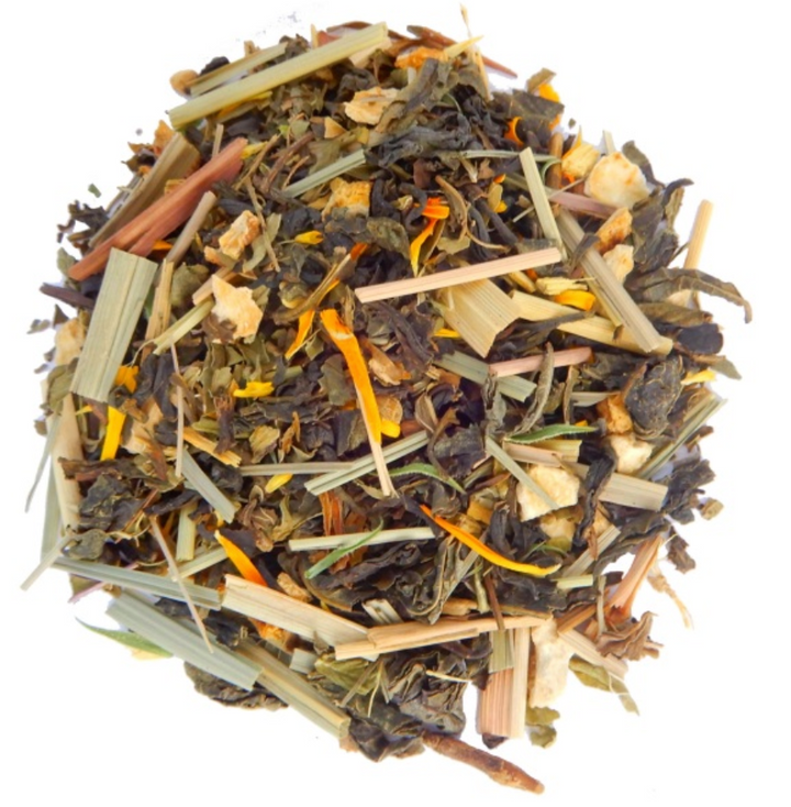 Lemon Ginger Gumption Organic Loose Leaf Tea - Farmhouse Teas