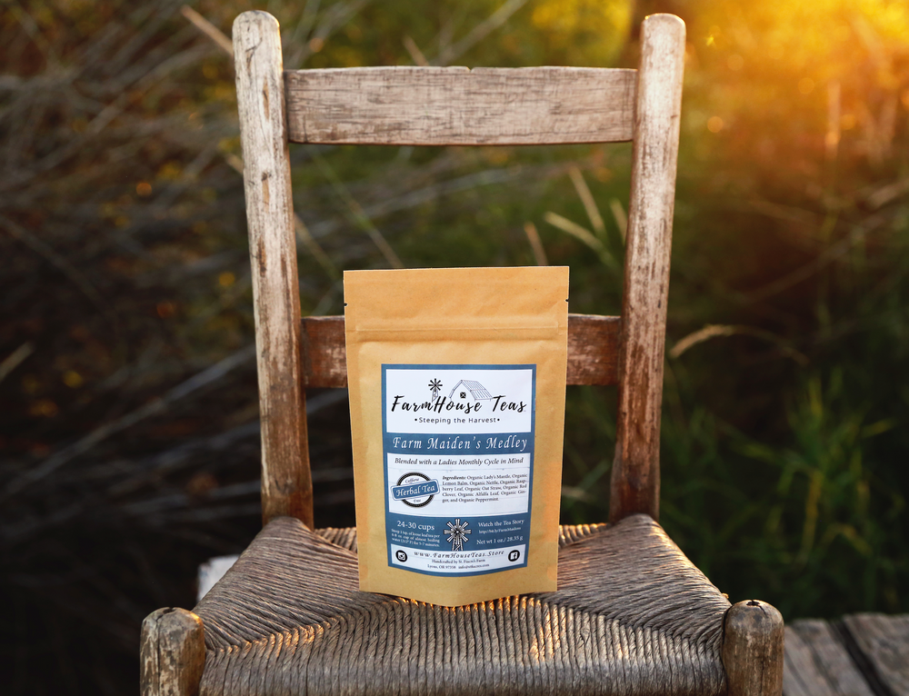 Farm Maiden's Medley Organic Loose Leaf Tea - Farmhouse Teas
