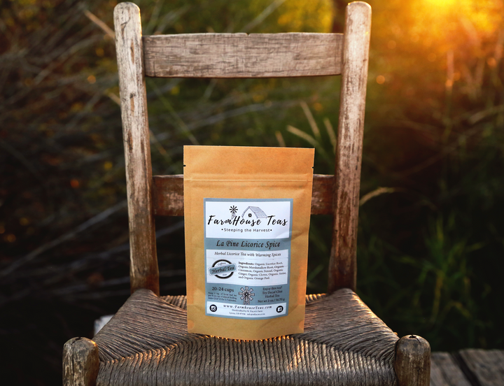 Herbal Licorice Spice Organic Loose Leaf Tea - Farmhouse Teas