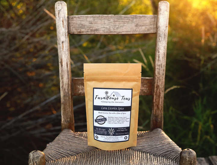 Spiced Licorice Chai Loose Leaf Tea | Formerly Lava Licorice - Farmhouse Teas