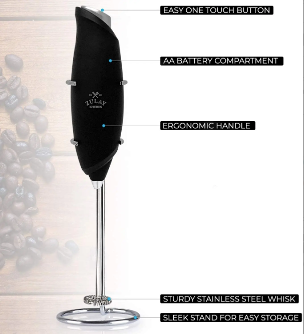 Milk Boss Frother | Zulay - Farmhouse Teas