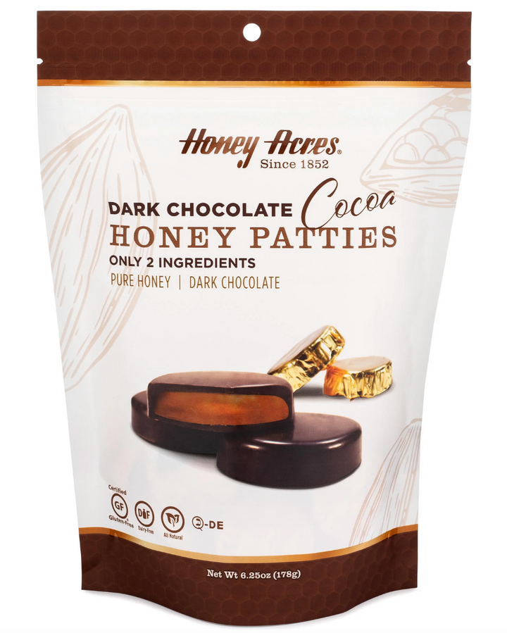 Cocoa Chocolate Honey Patties | Honey Acres - Farmhouse Teas