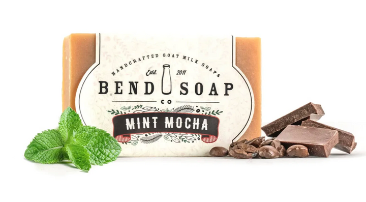 Mint Mocha Goat's Milk Soap | Bend Soap
