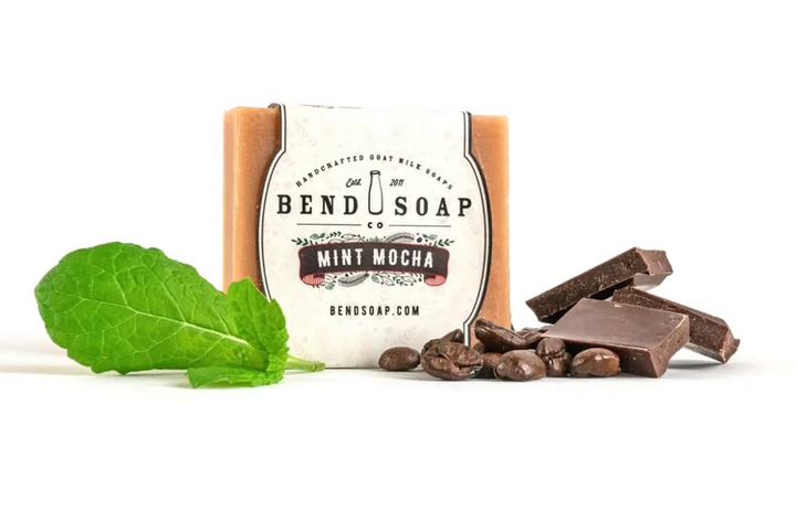 Mint Mocha Goat's Milk Soap | Bend Soap