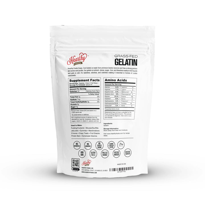 Gelatin Powder, Grass Fed