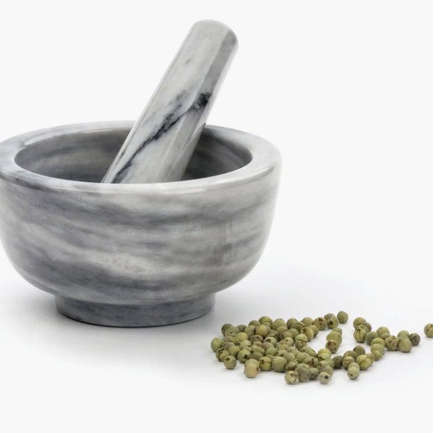 Marble Mortar and Pestle - Farmhouse Teas