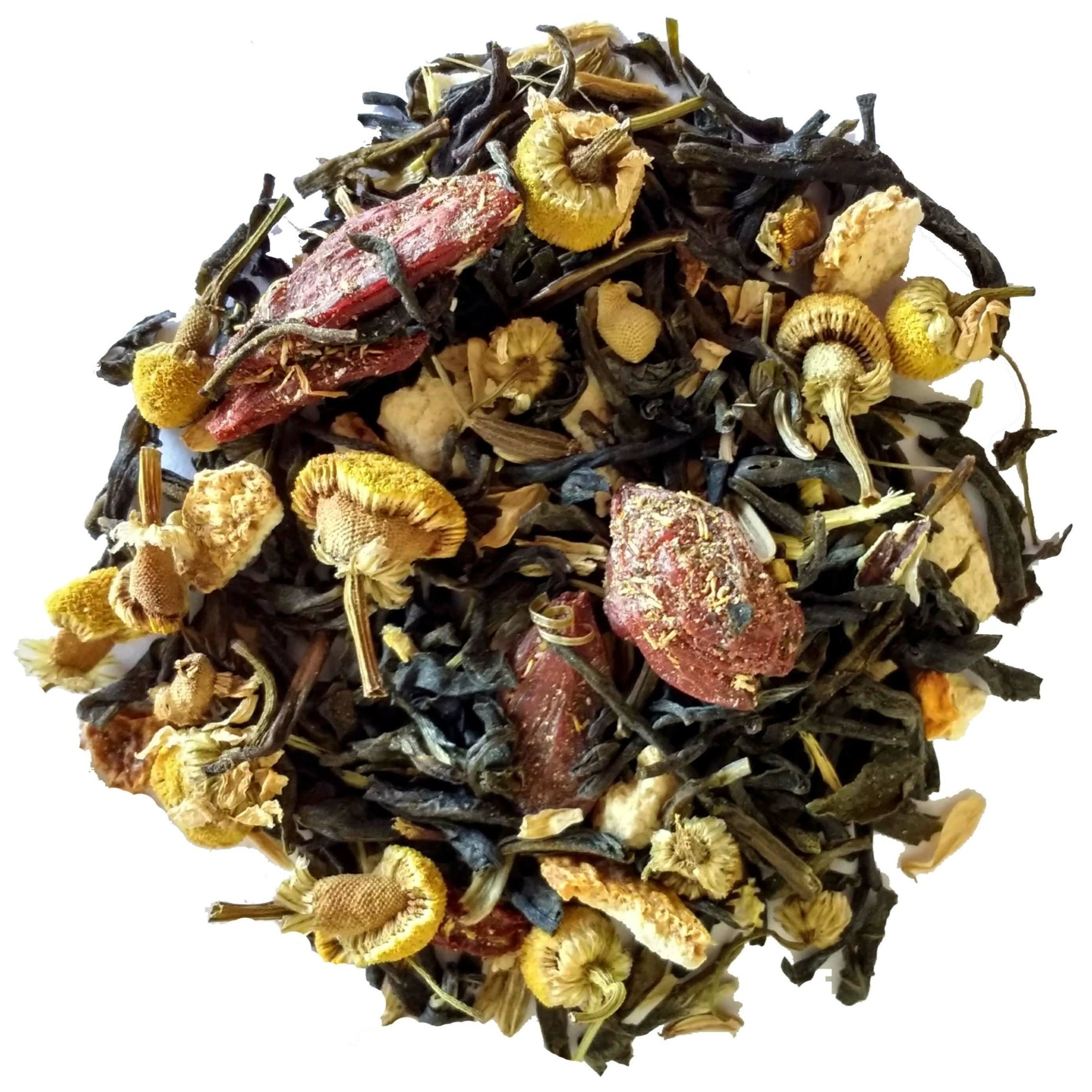 Orange You Glad Jasmine – Loose Leaf Green Tea with Chamomile