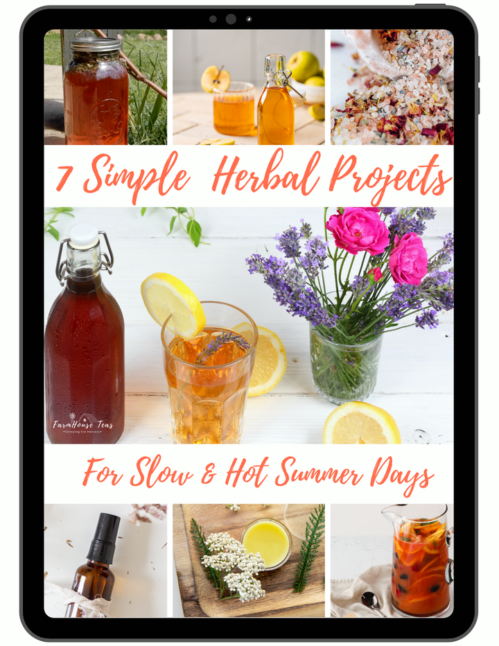 7 Simple Herbal Projects E-Book – Free Download for Slow & Hot Summer Days