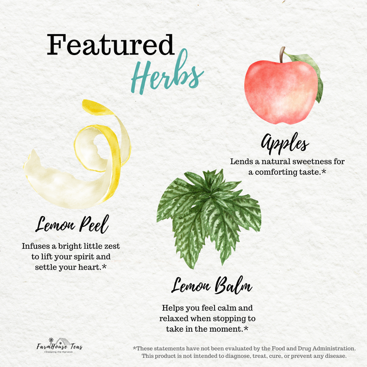 Lamplighter Lemonette Herbal Organic Loose Leaf Tea