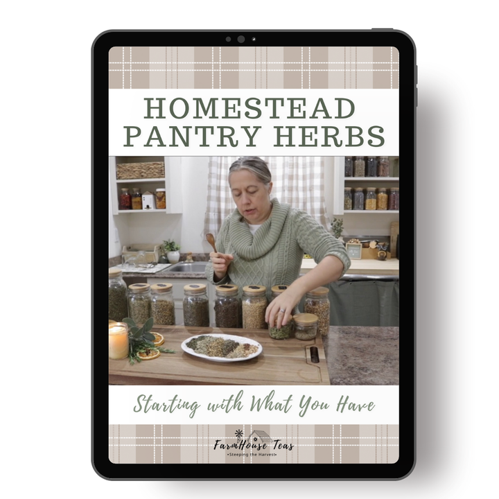 Homestead Pantry Herbs E-Book – Simple Herbal Recipes & Everyday Uses