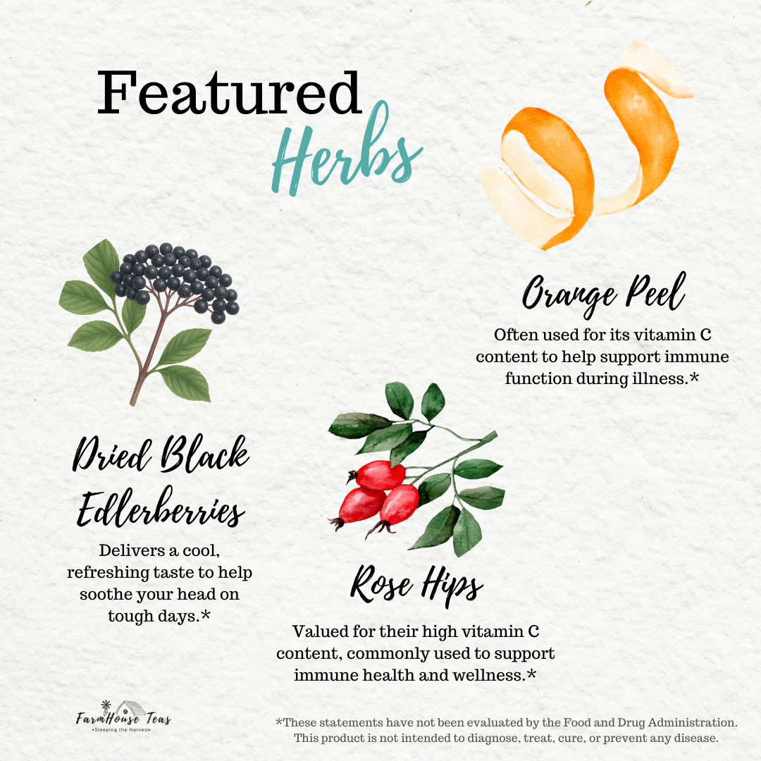 Herbal Elderberry Syrup Mix & Free Recipe E-book