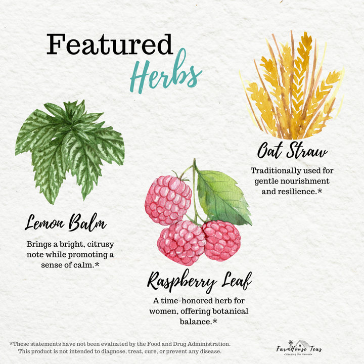 Farm Maiden's Medley Organic Loose Leaf Tea