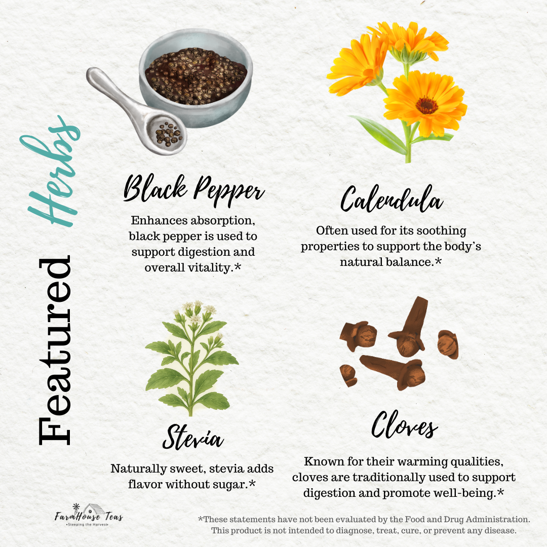 Golden Turmeric Spice Organic Herbal Tea