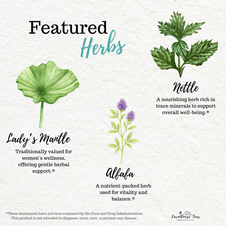 Farm Maiden's Medley Organic Loose Leaf Tea