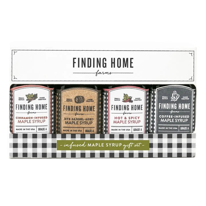 Infused Maple Syrup Gift Set | 4 Flavor Sampler