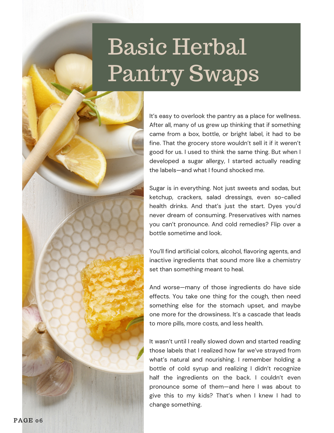 Homestead Pantry Herbs E-Book – Simple Herbal Recipes & Everyday Uses