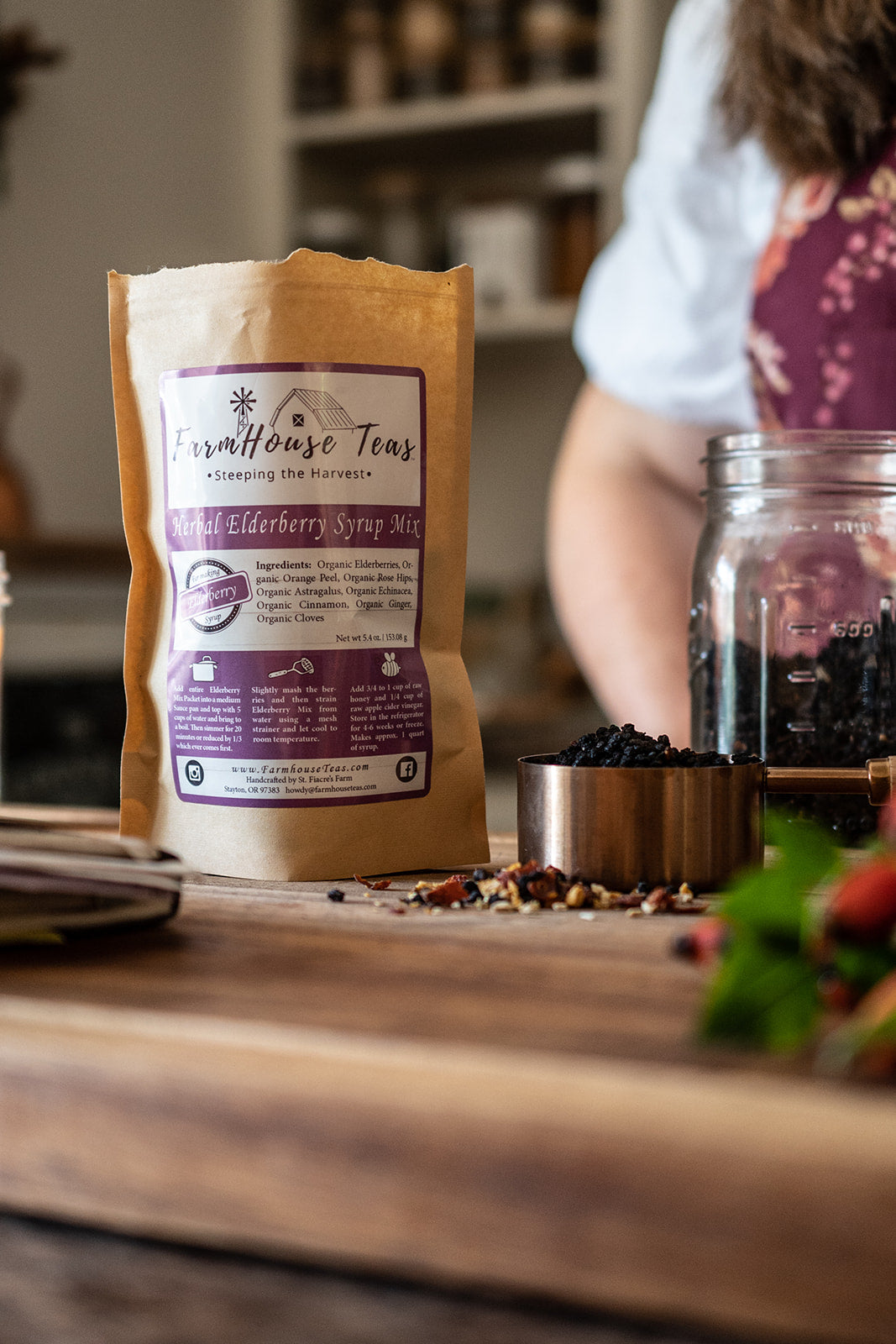 Herbal Elderberry Syrup Mix