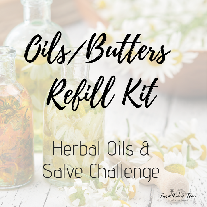 Base Oil & Butter Refill Kit | H.F. Herbal Oils and Salves Challenge