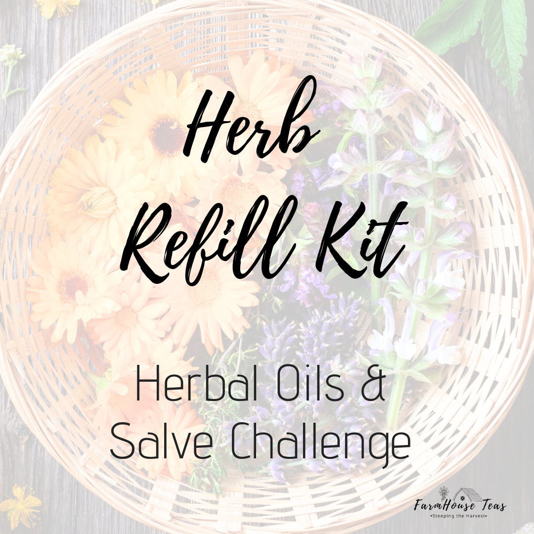 Herb Refill Kit | H.F. Herbal Oils & Salve Challenge