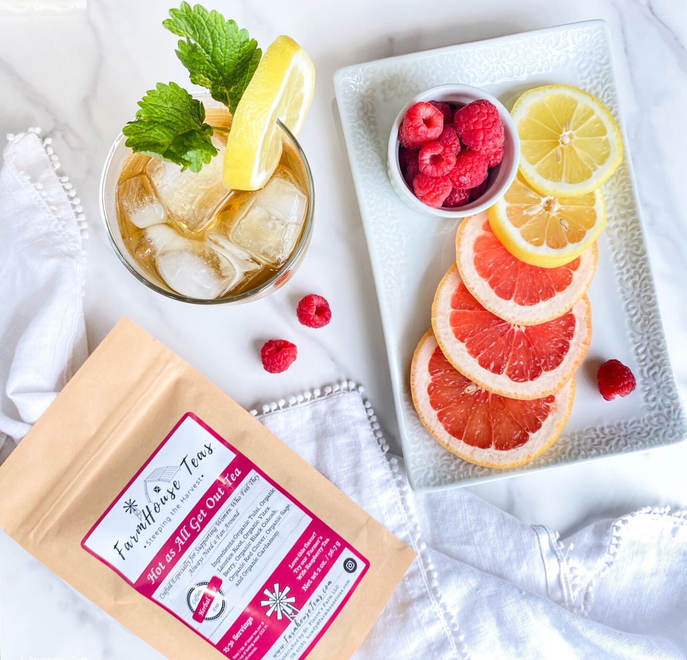 Hot As All Get Out Loose Leaf Tea- Herbal Blend for Women’s Wellness ...