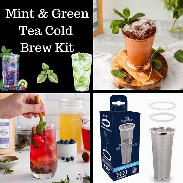 Mint &amp; Green Tea Cold Brew Kit
